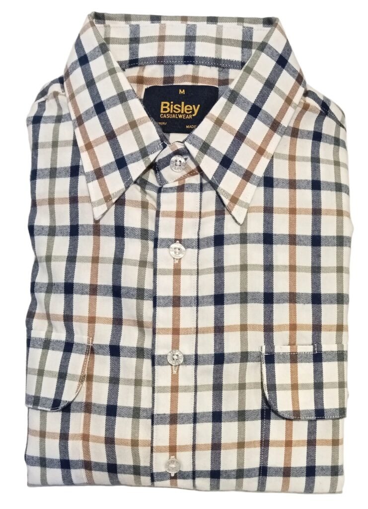 Bisley L/S Brushed Cotton Shirt Olive