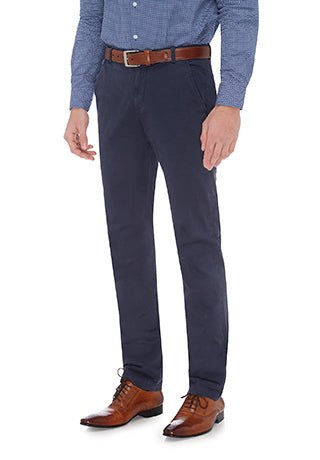 City Club Breeze Edusa Stretch Chino Navy (INK)