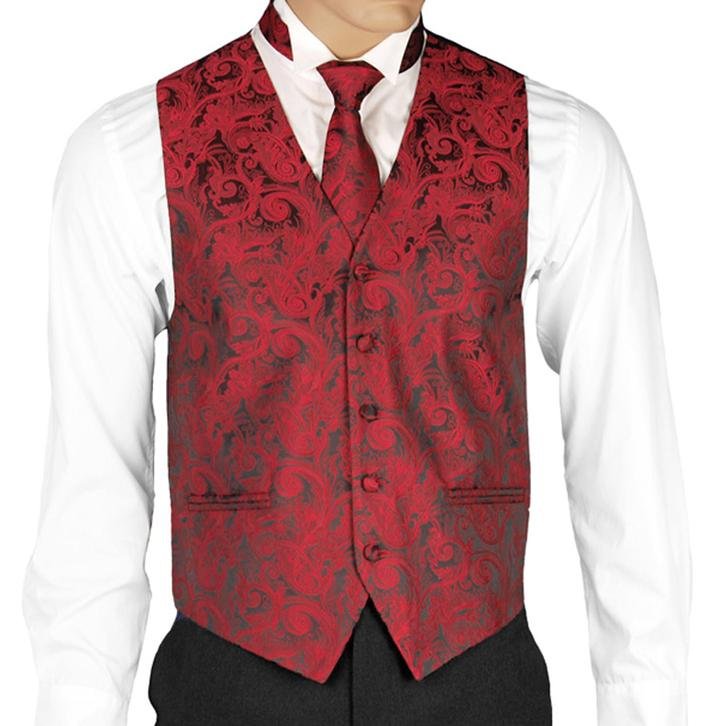 Vest Paisley Pattern