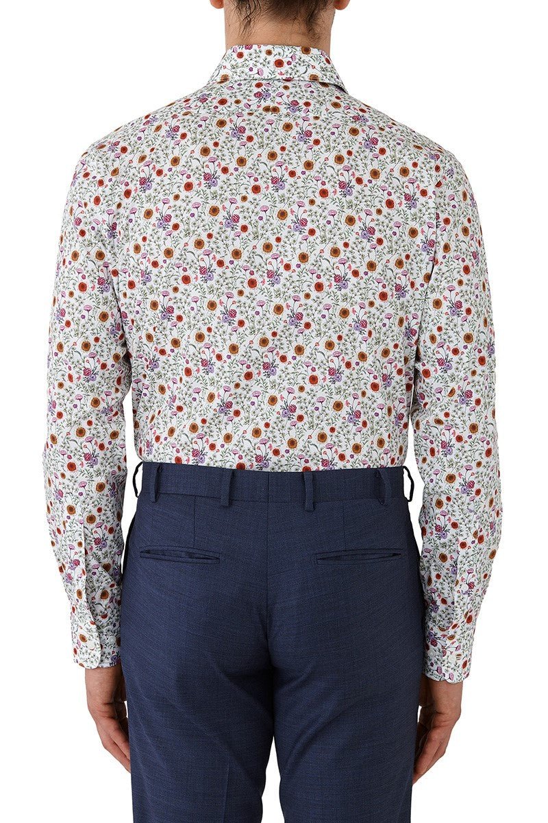 Cambridge Carlton Fashion Shirt White
