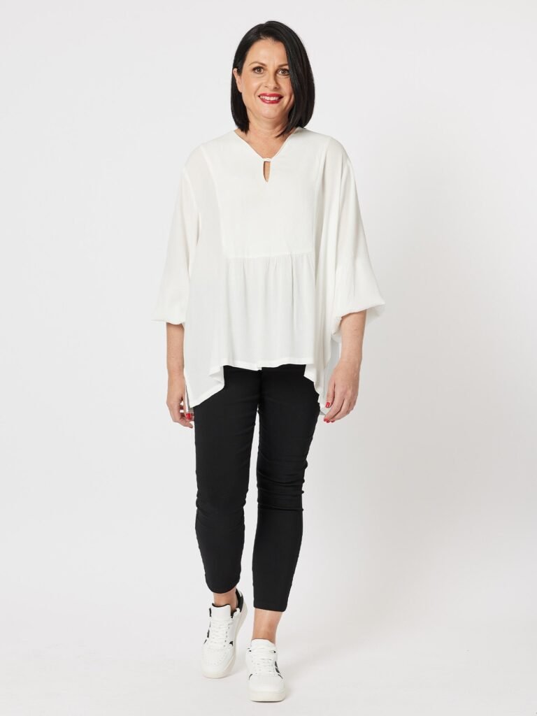 Clarity Tiffany Keyhole Top