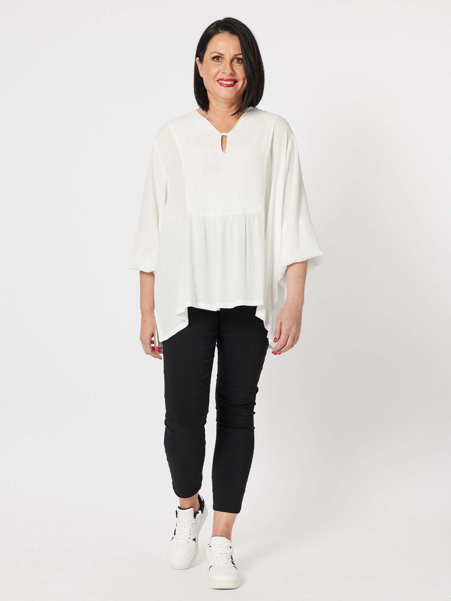 Clarity Tiffany Keyhole Top