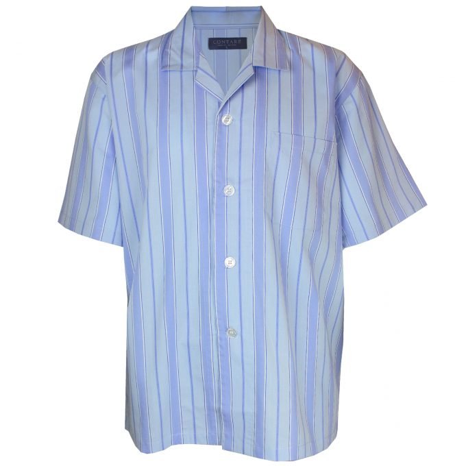 Contare 100% Cotton Short PJ-BLUE STRIPE