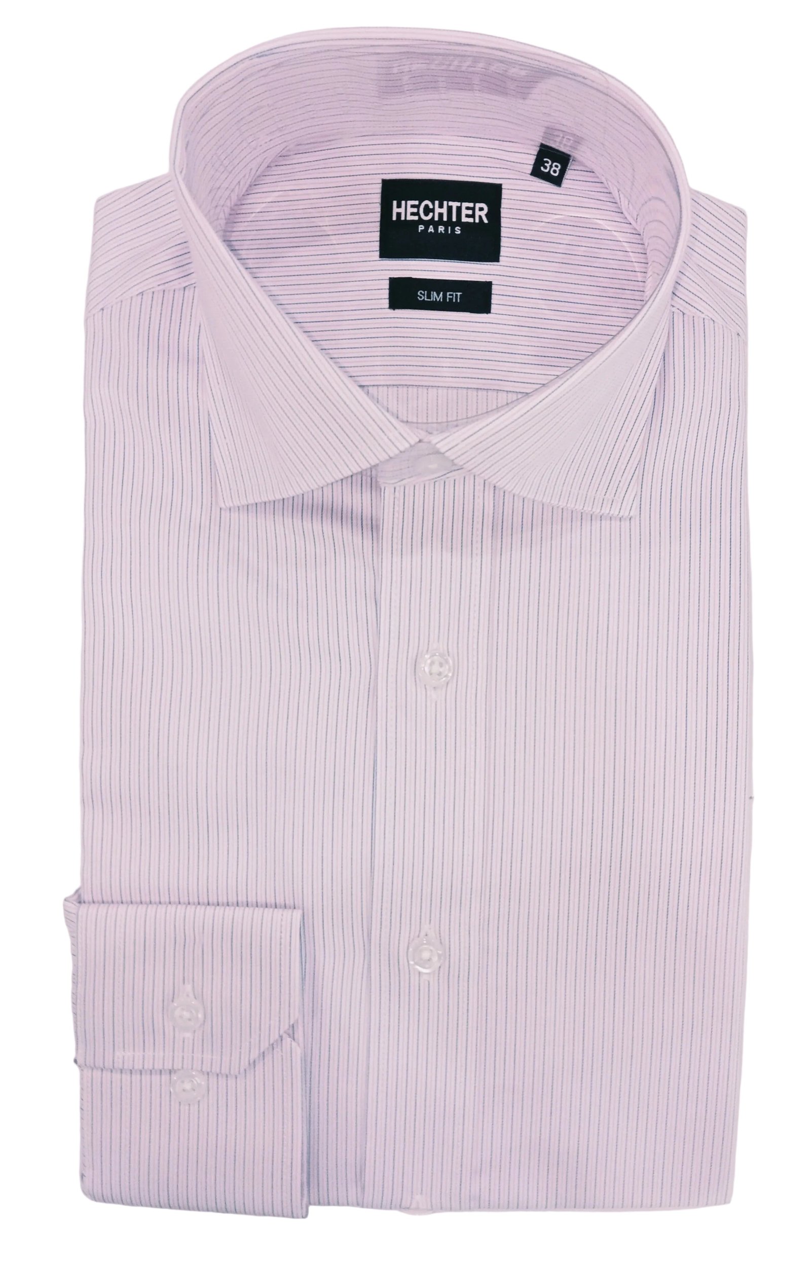 Daniel Hechter Jacque Business Shirt-PINK WHITE