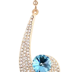 18K Plated Swarovski Crystal Earrings