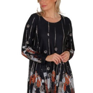 Emily Adams Graduate Print Crew Tunic