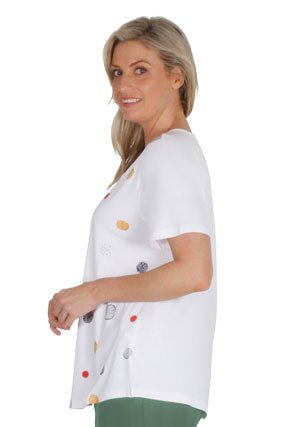 Emily Adams Bamboo Print T-Shirt