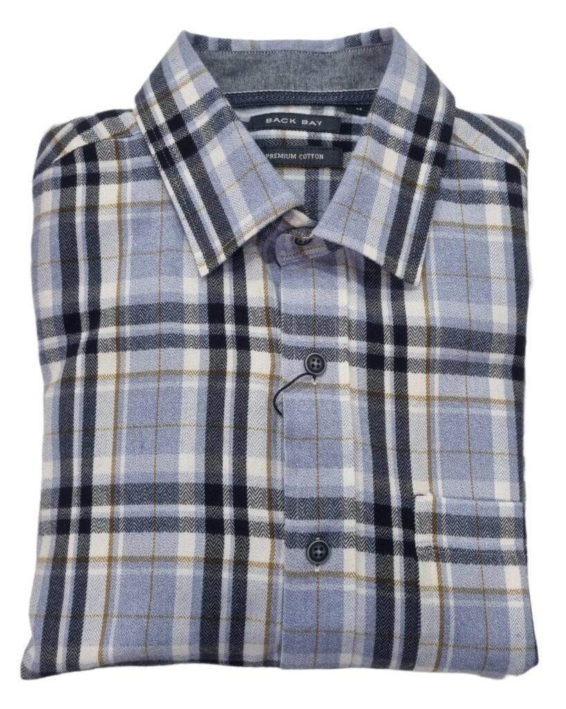 back bay premium cotton l/s shirt