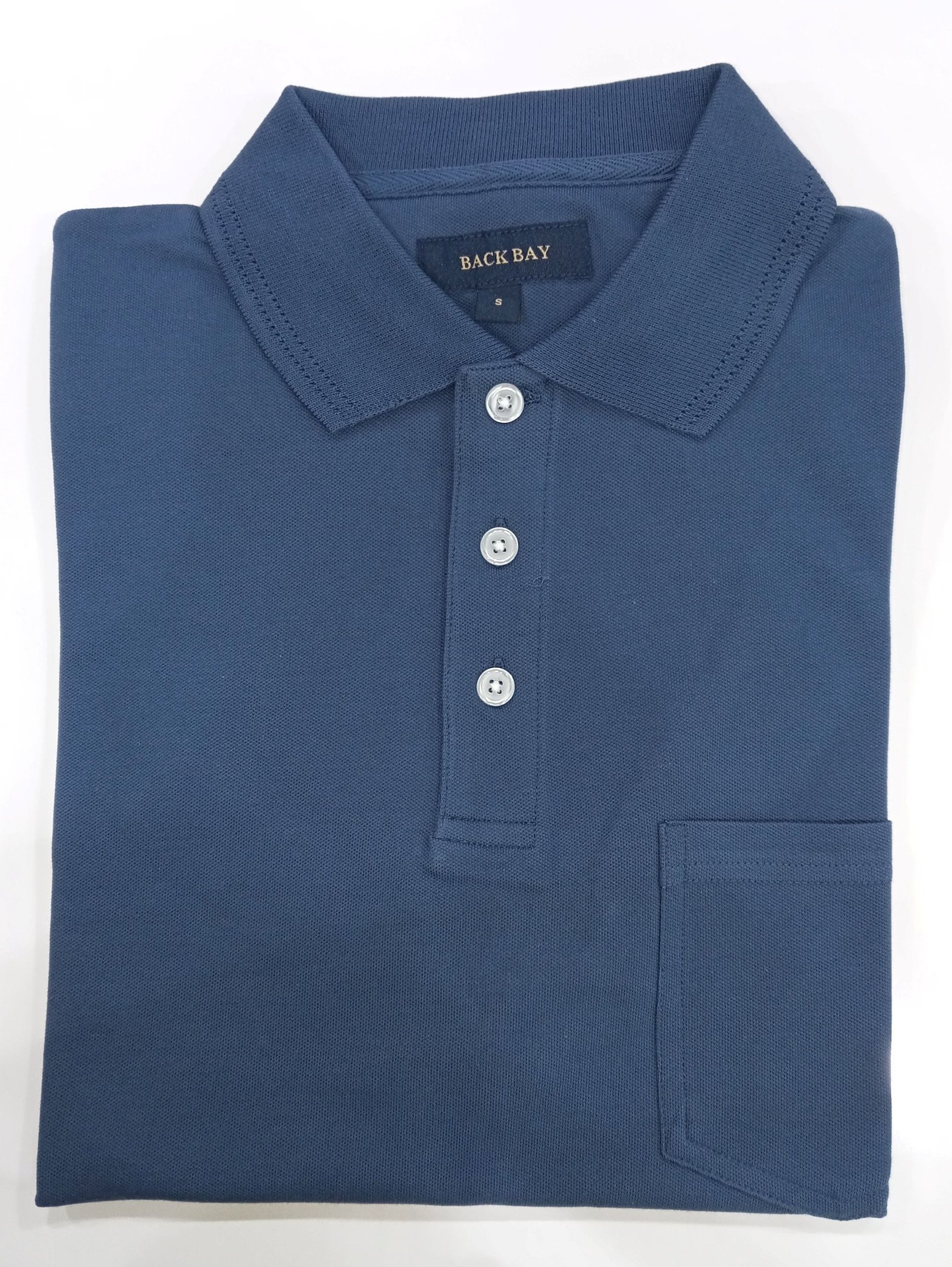 Back Bay Micro Pique Plain Polo