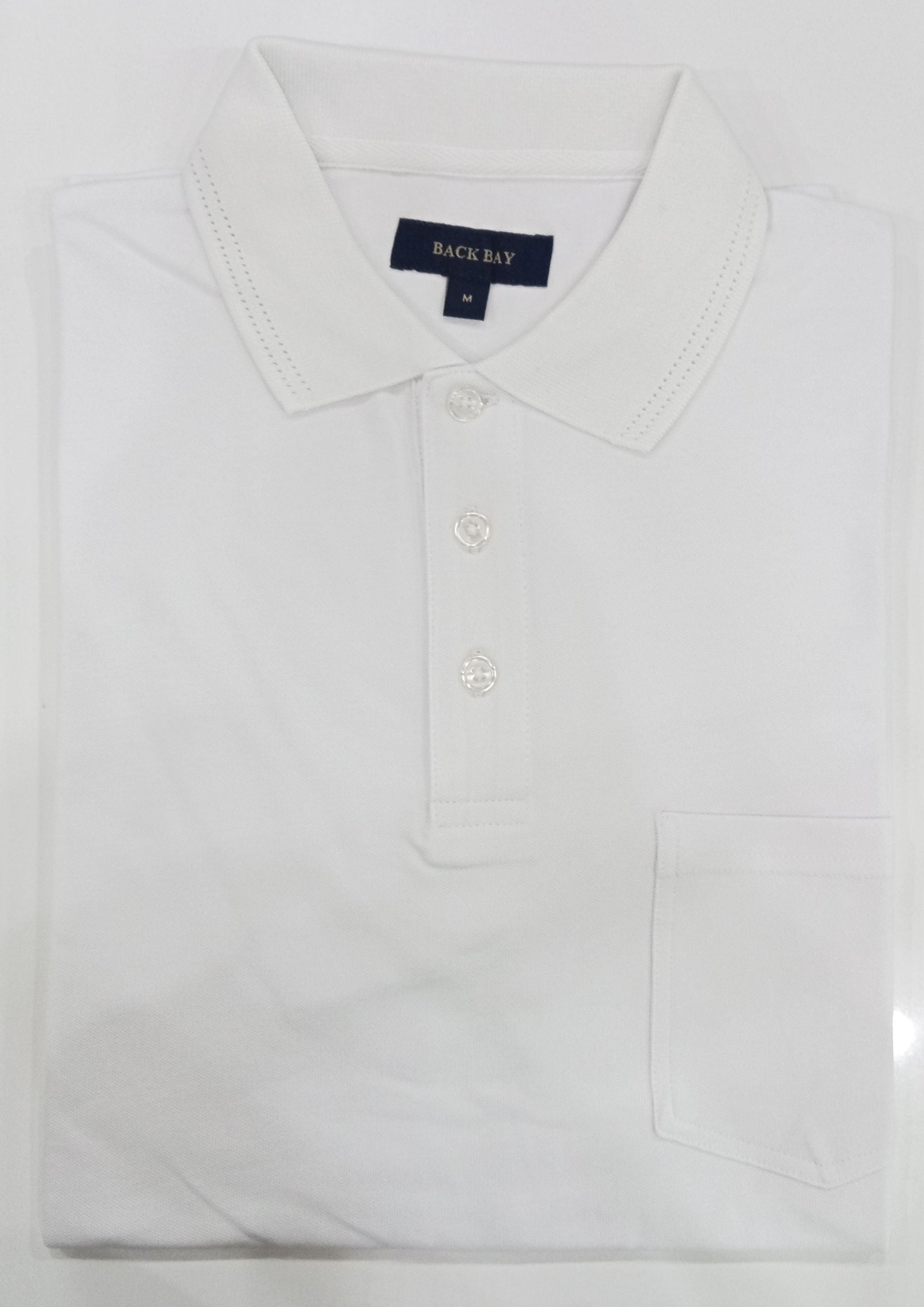 Back Bay Micro Pique Plain Polo