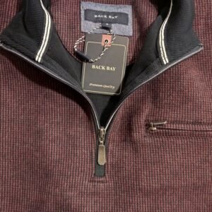 BACK BAY TWO TONE ZIP JACKET 