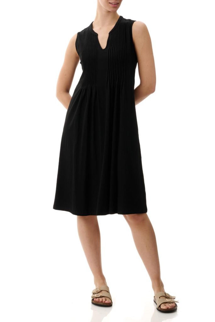 Givoni Pintucked Jersey Dress