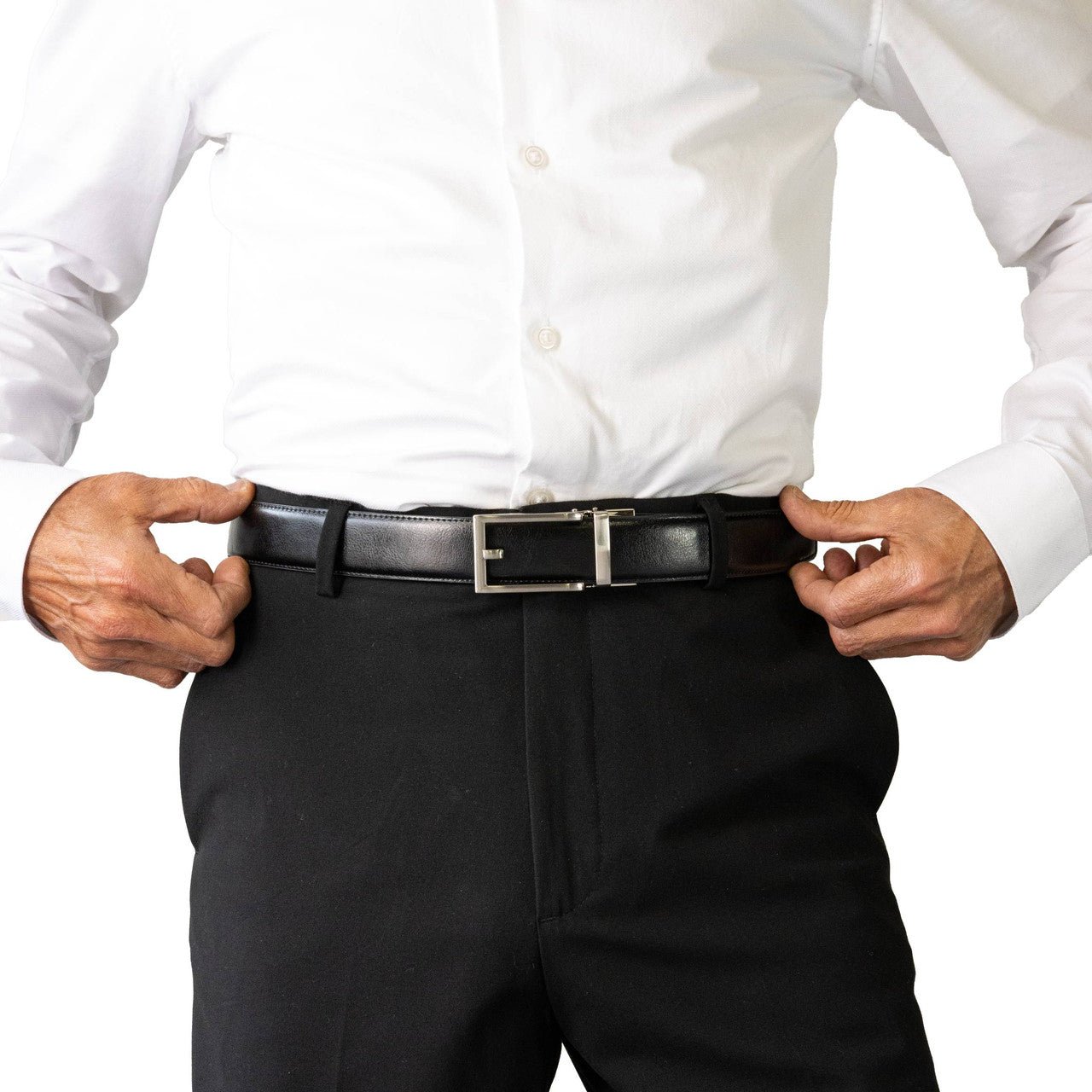 Men’s Hamilton Auto Leather Belt. 35mm width.