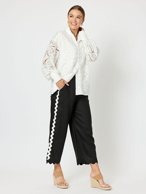 Hammock & Vine Dusk Lace Shirt