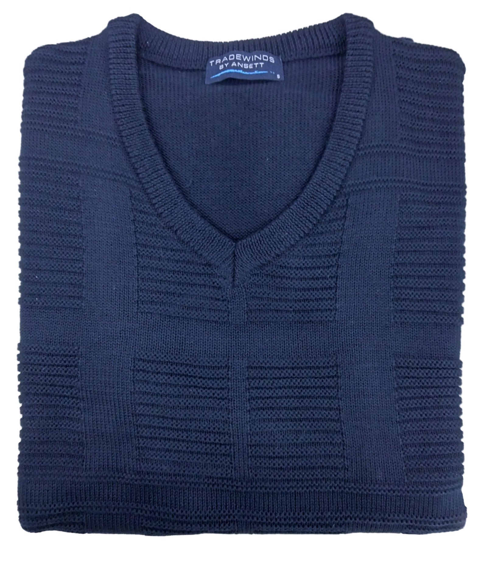 Tradewinds Wool Blend Vee Jumper