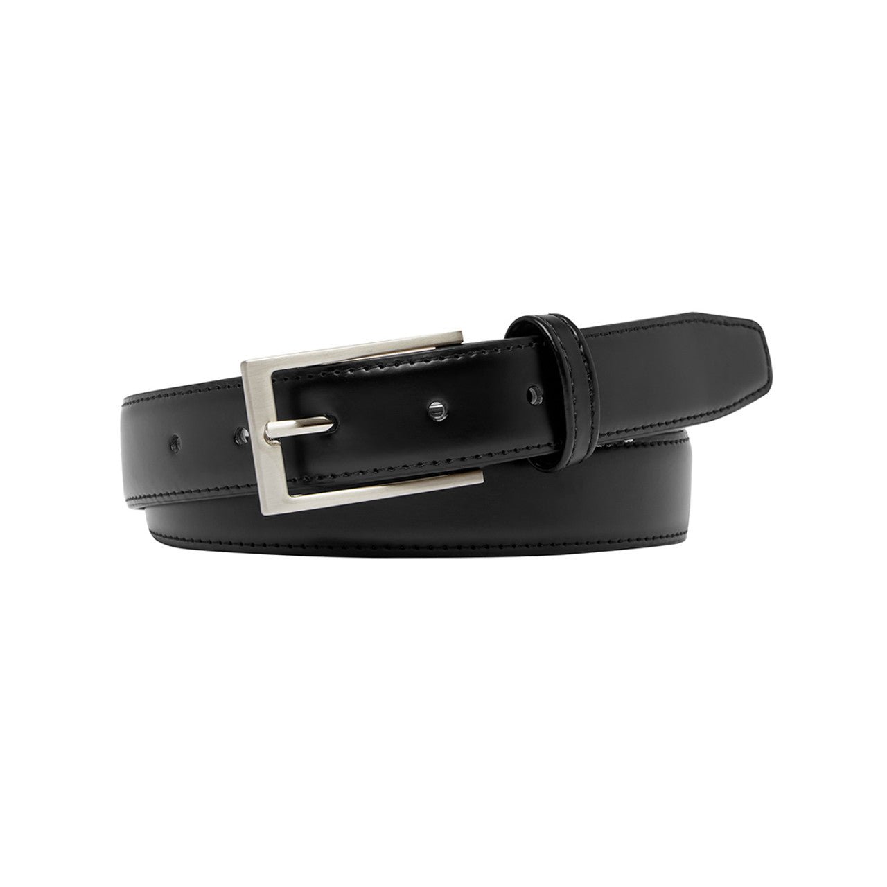 Men’s Landon Classic Leather Belt. Black