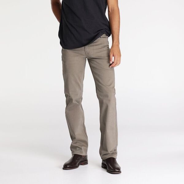 Lee Straight Stretch Moleskin Moss