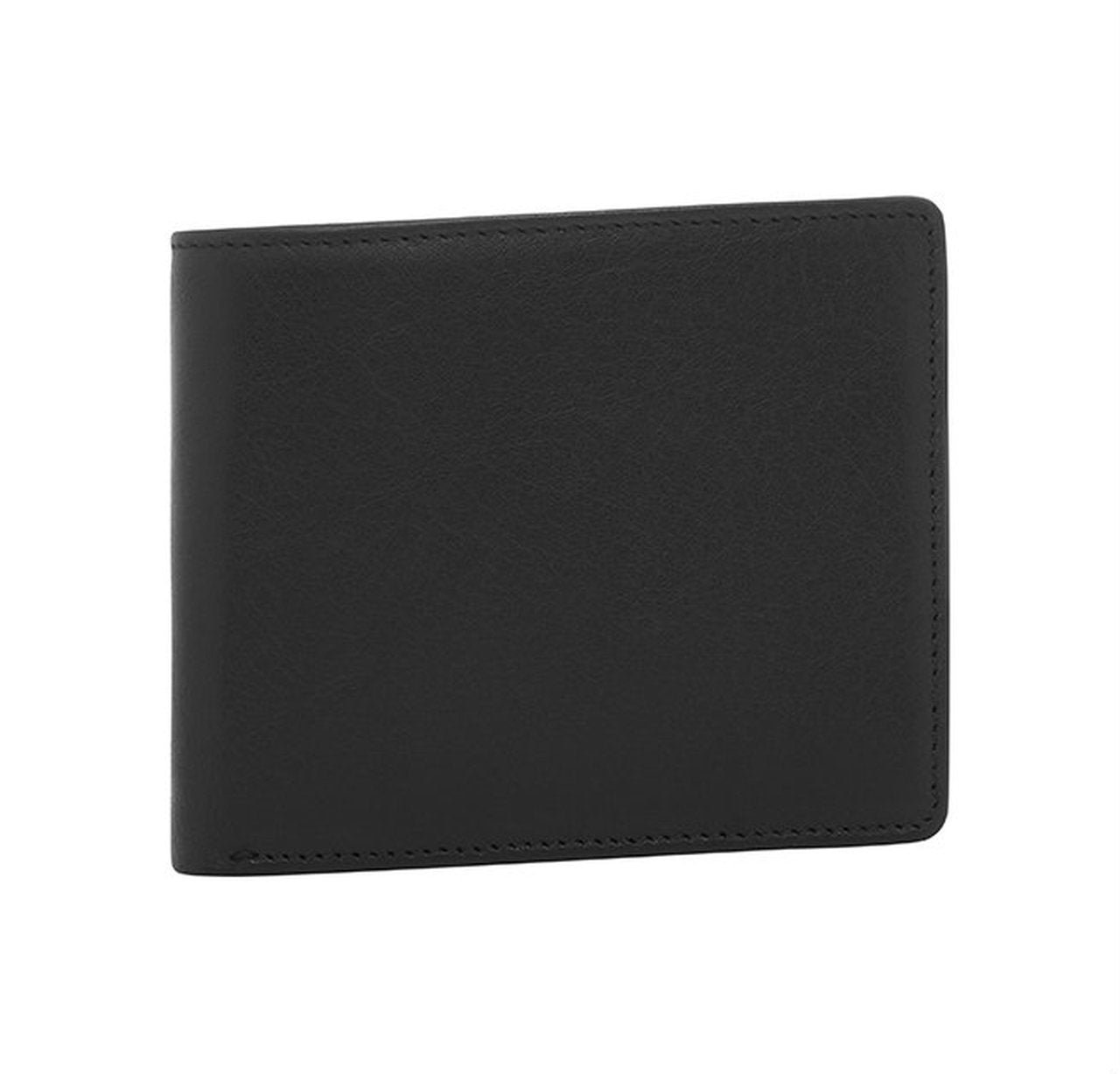 Buckle leather Wallet Shawn with RFID