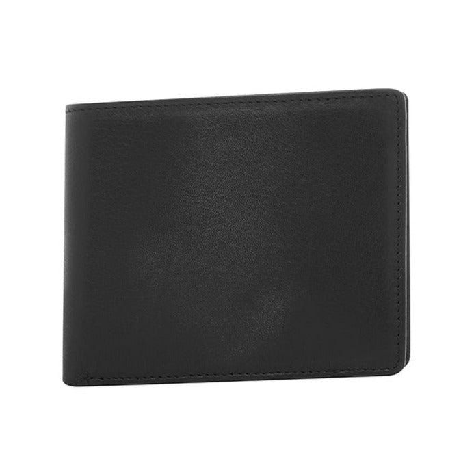 Buckle Leather Wallet with RFID Protection