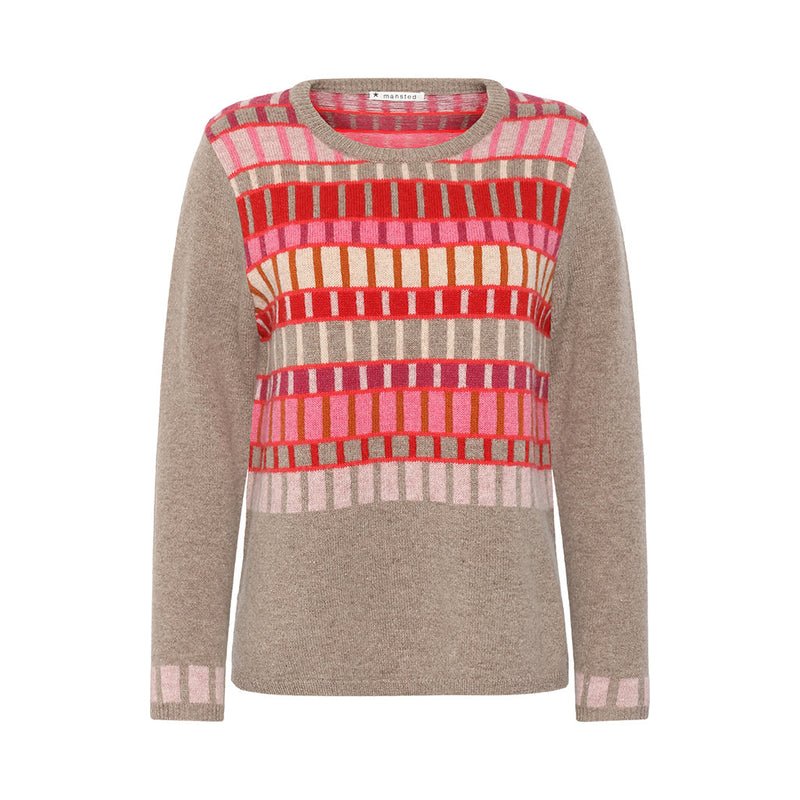 Mansted Martha Lambswool Stripe Sweater