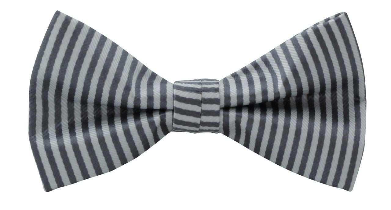 Bow Tie & Pocket Square Nautical, Grey