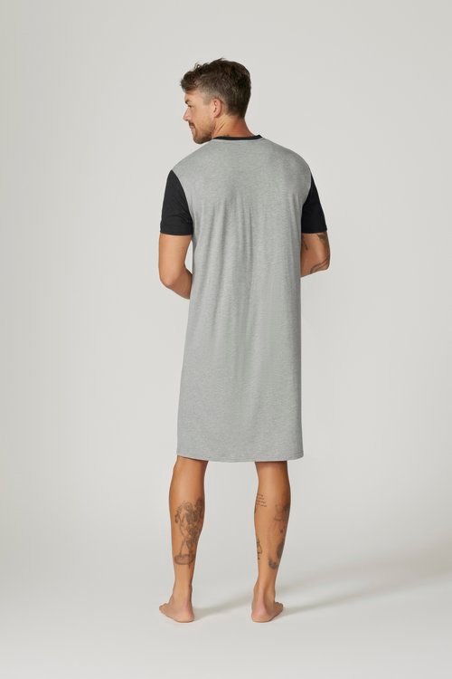 Bamboo Cotton Short Sleeve Nightshirt