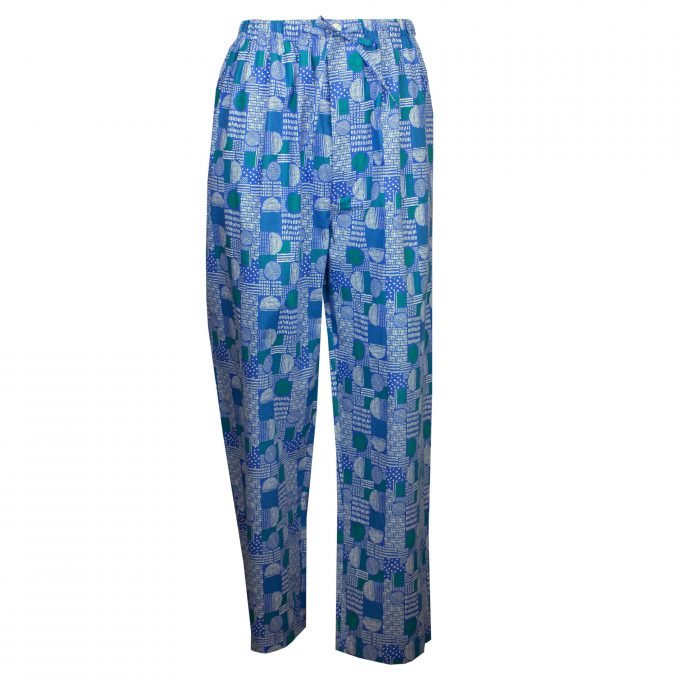 Contare Long PJs Country Blue Patch