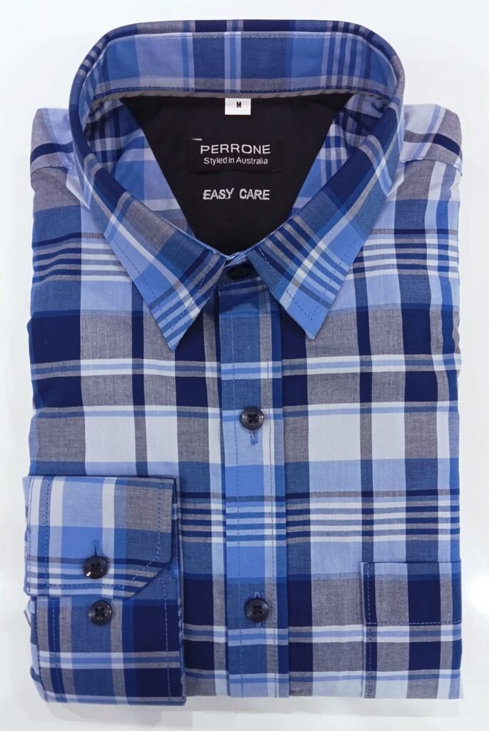 Perrone Easy Care Cotton L/S Shirt