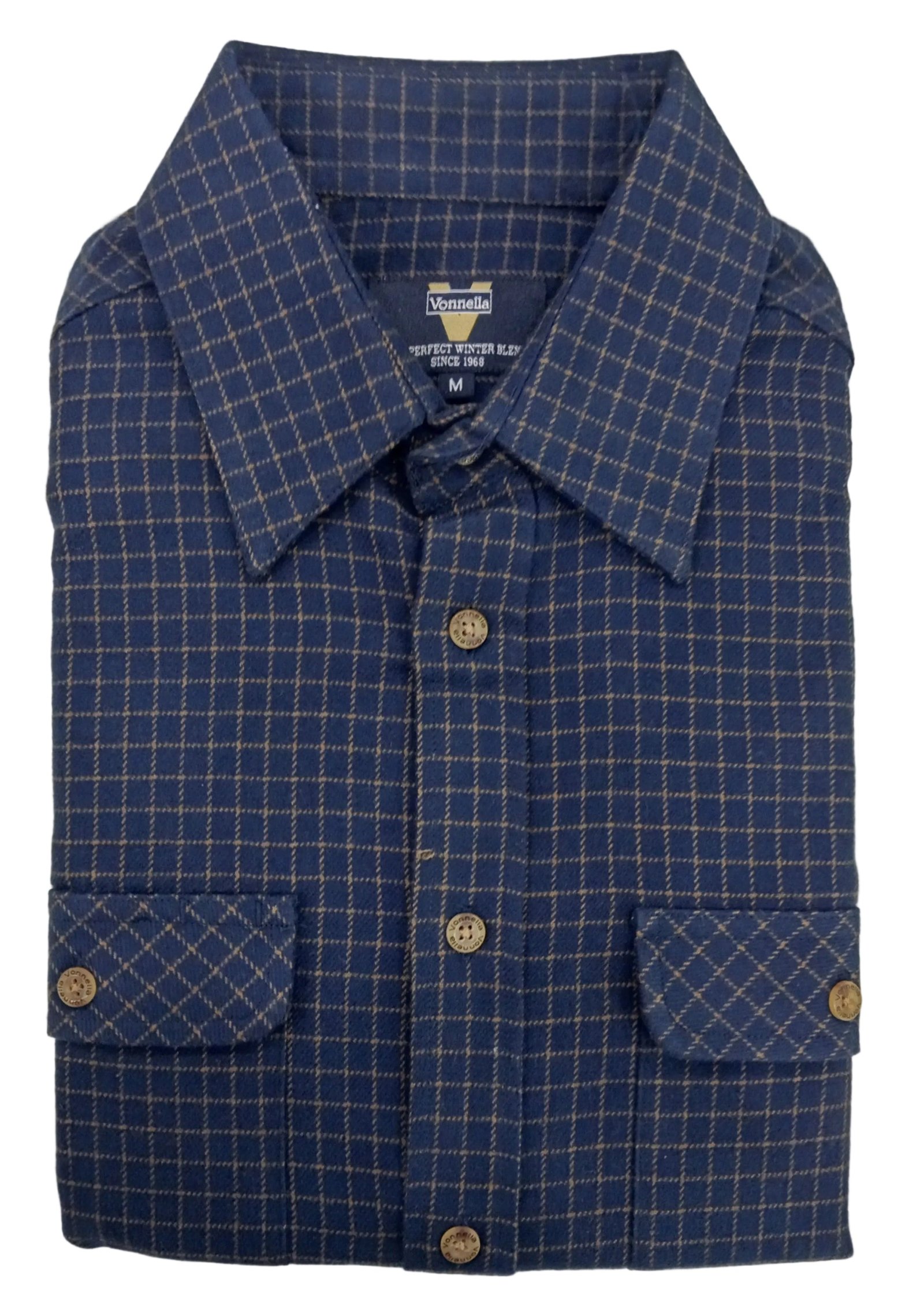Portobello Road Vonnella L/S Casual Shirt-(Taupe)
