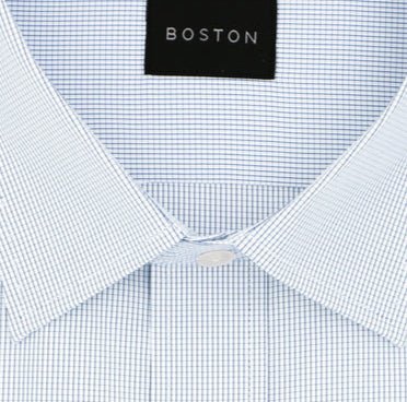 Boston Liberty Slim Business Shirt Blue