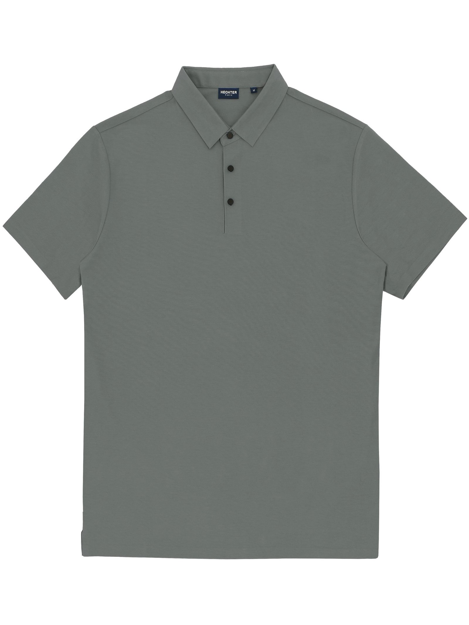 Daniel Hechter Gray Stretch Plain Polo