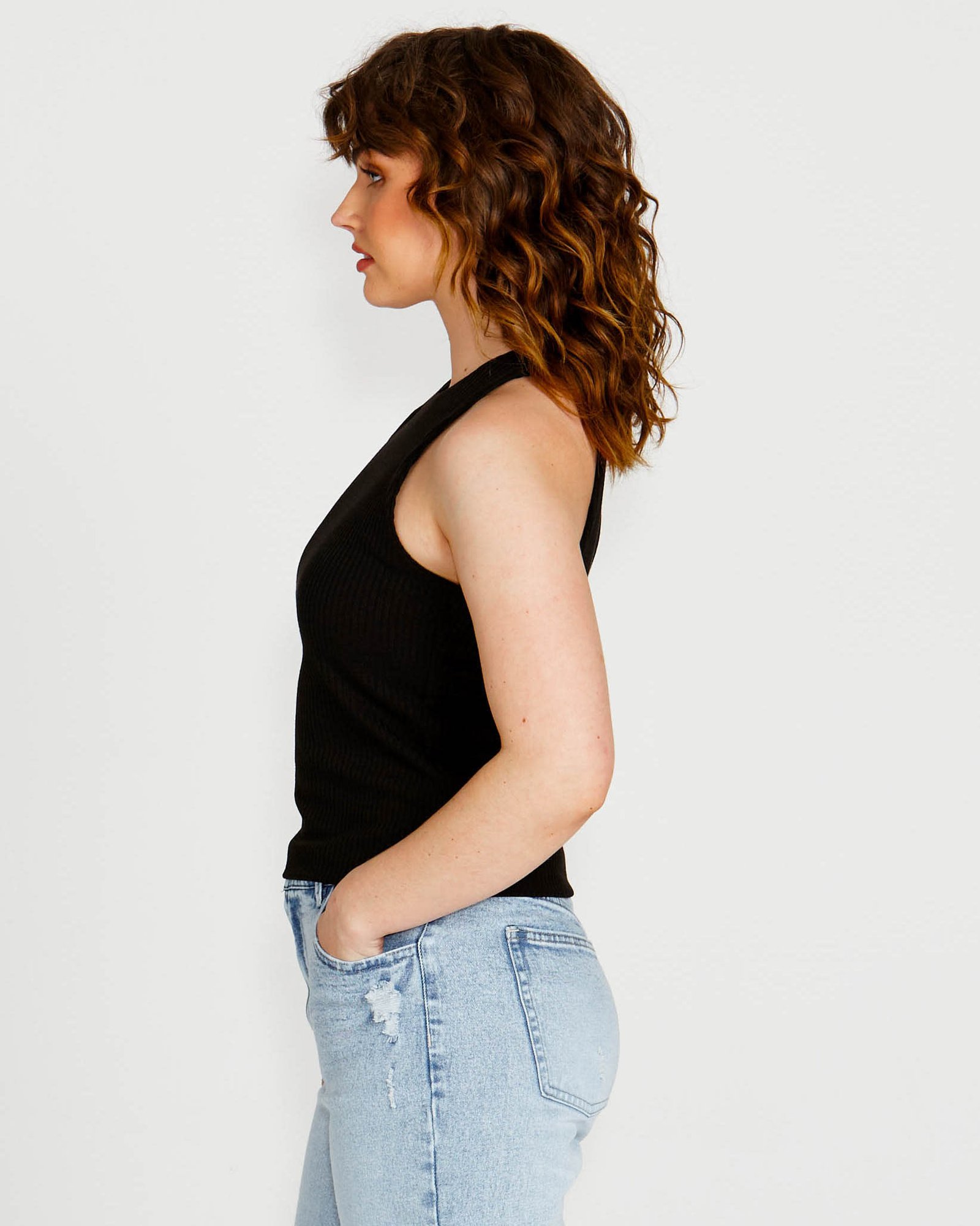 SASS Aubrey High Neck Singlet