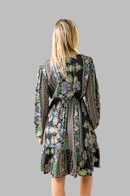 Cienna Myra Long Sleeve Mini Dress