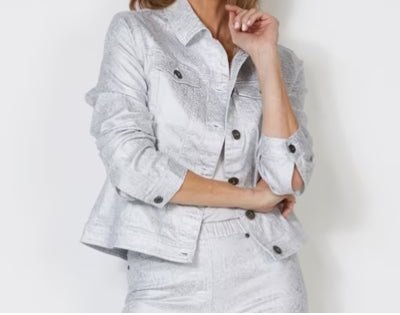 TVSN - Cafe Latte Printed Long Sleeve