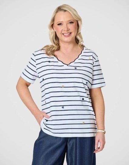 Gordon Smith Marina Stripe Tee