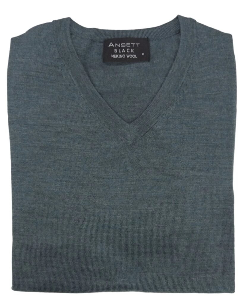 Ansett Jumper in Merino Wool Seagrass