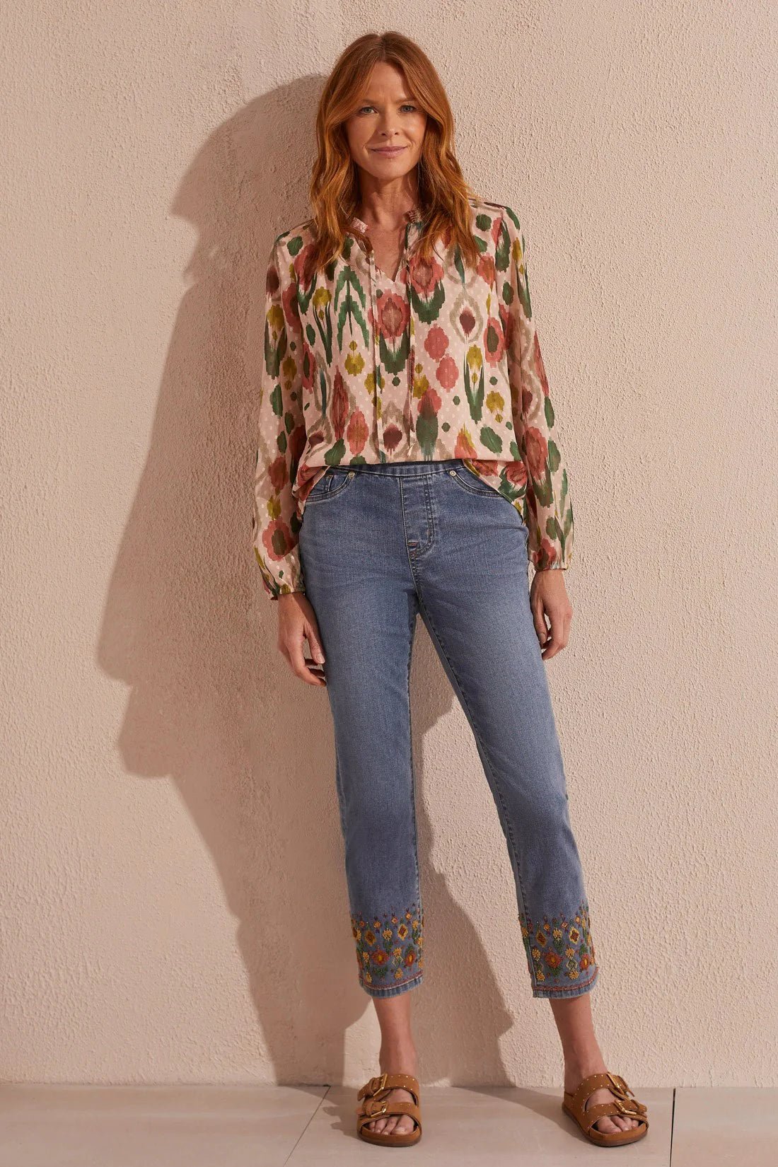 Tribal Audrey Embellished Jean