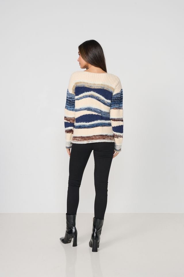 Caju The Waves Jumper Navy