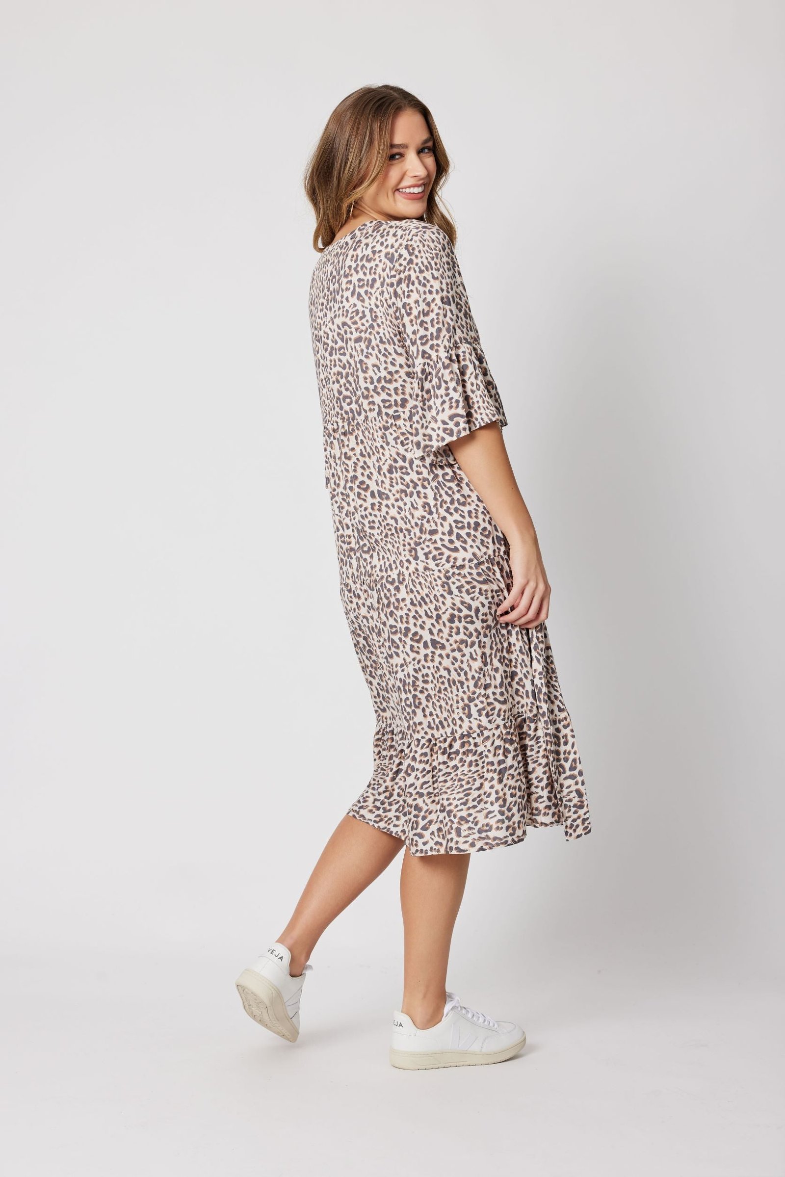 Threadz Animal Tiered Dress