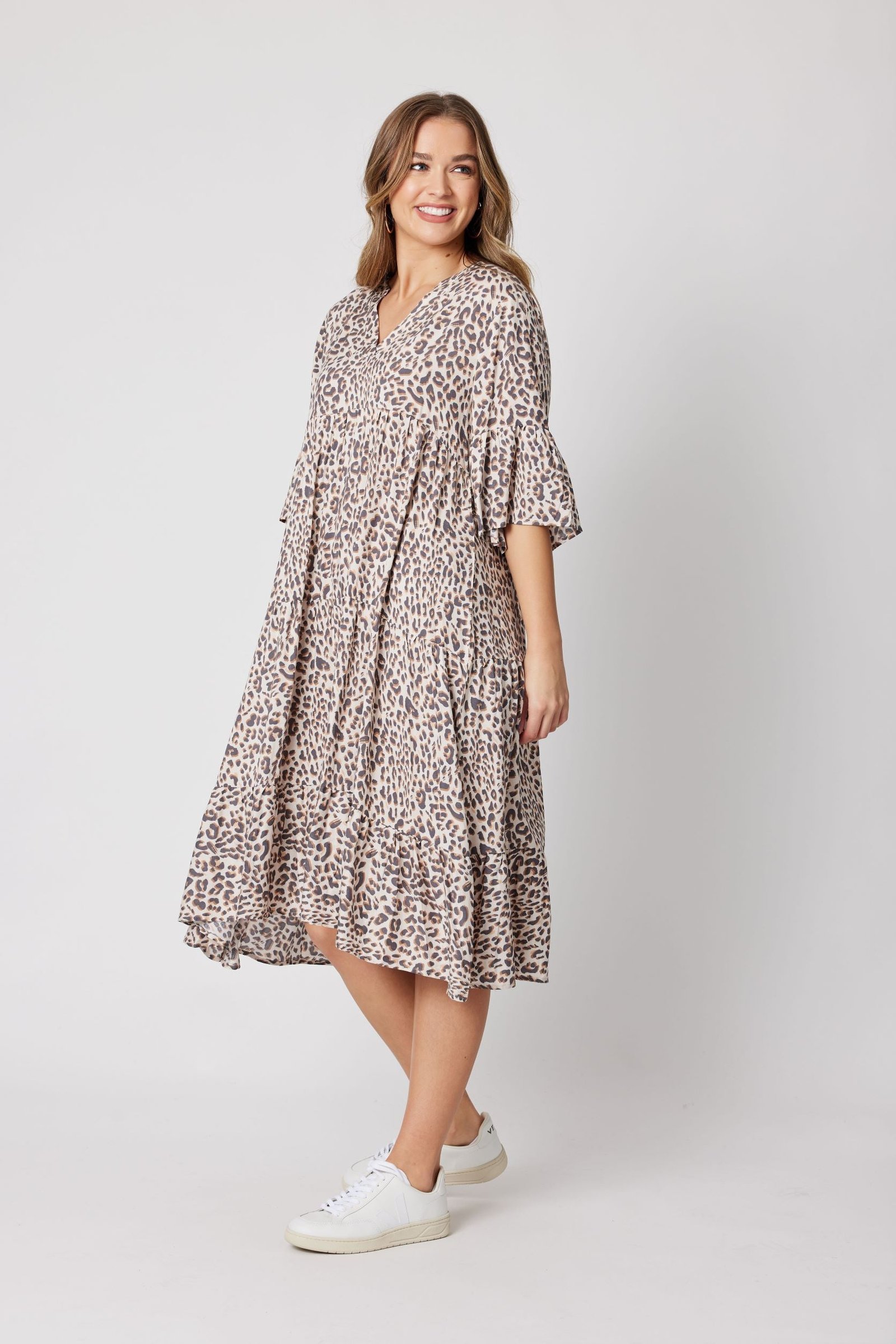 Threadz Animal Tiered Dress