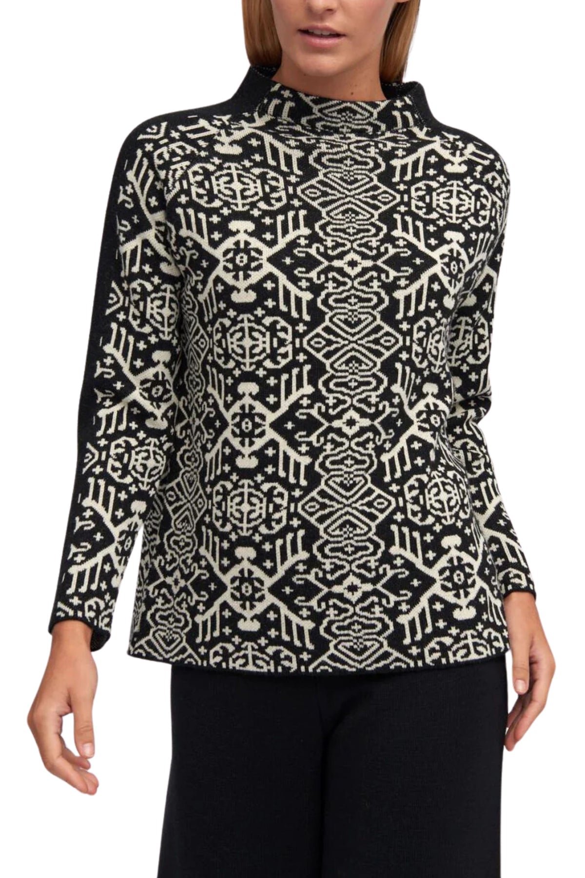 Bariloche Navy Red Visiedo Jumper
