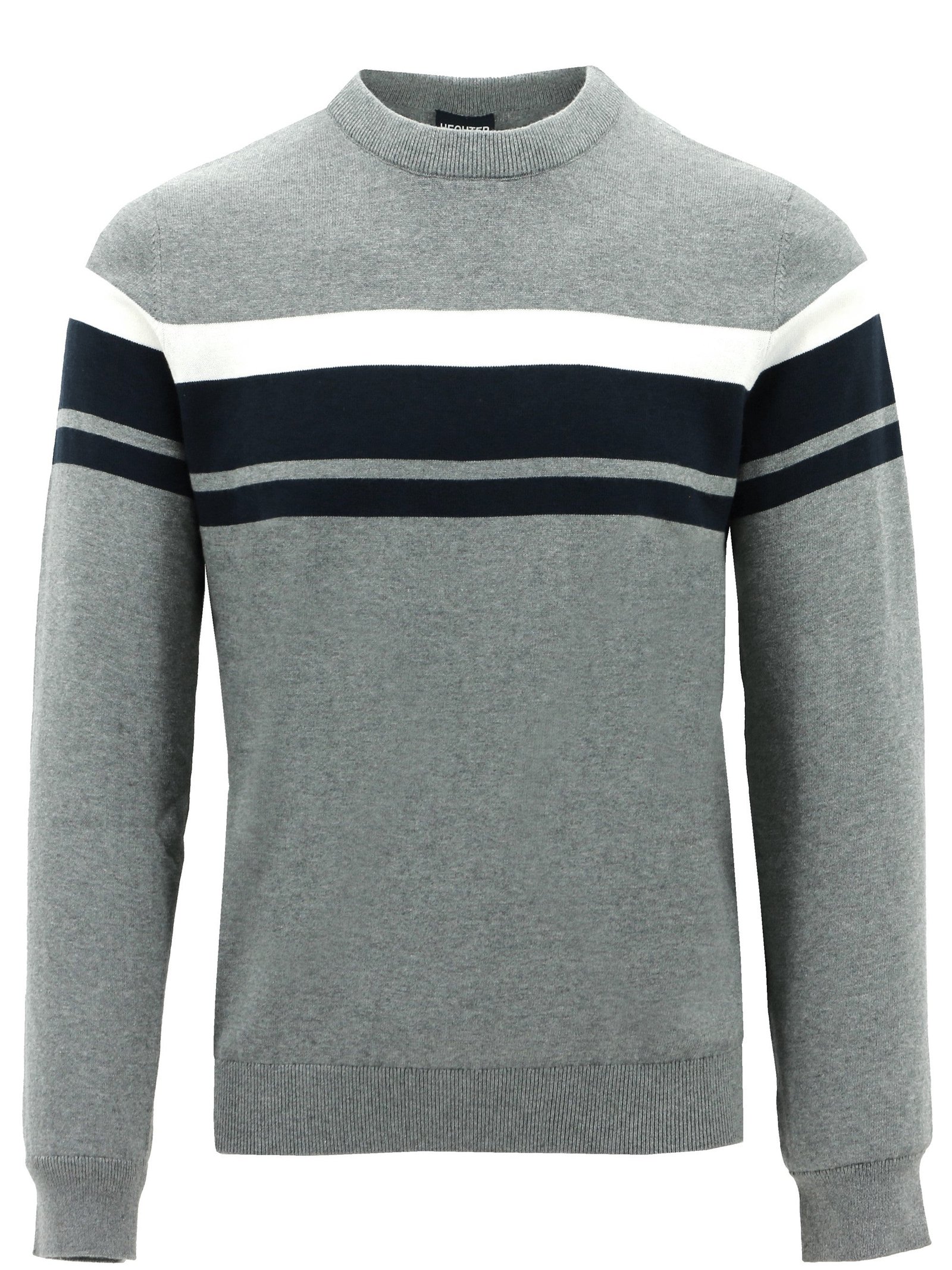 Daniel Hechter Cotton Crew Grey Marle