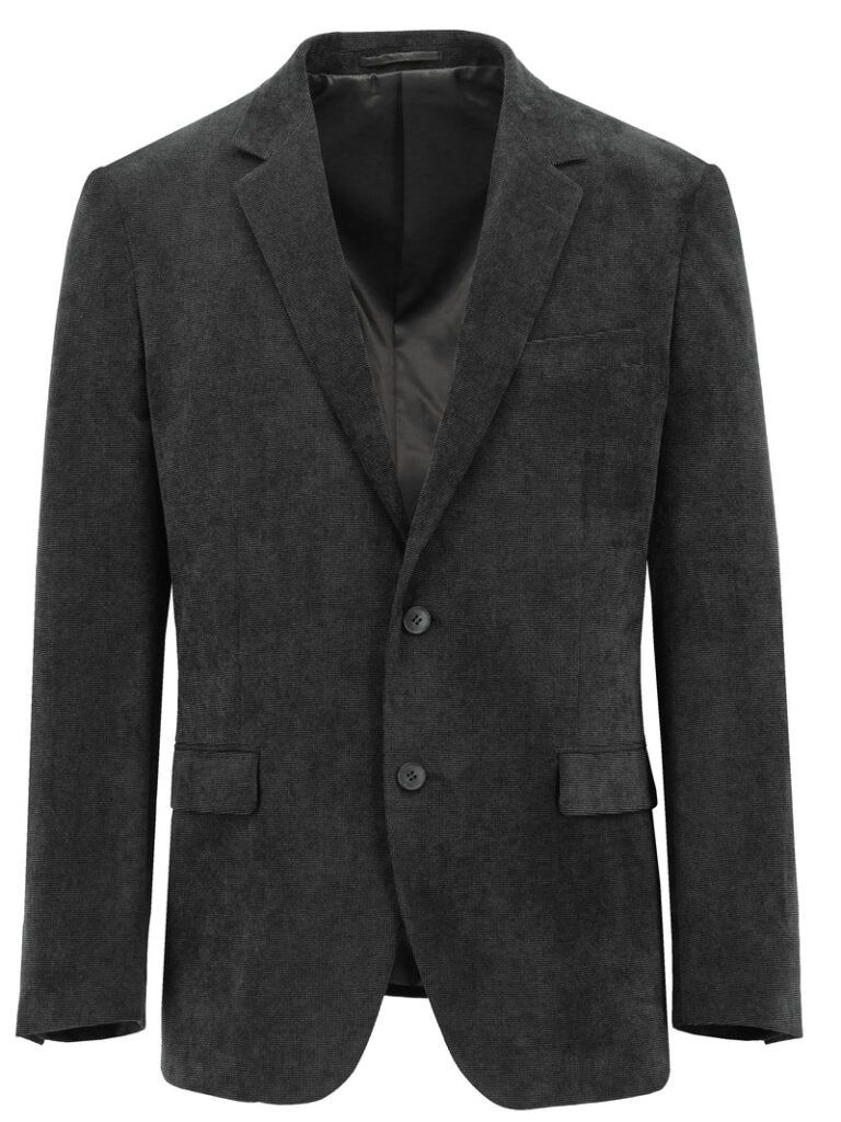 Mikhal Charcoal Microdotted Sports Jacket