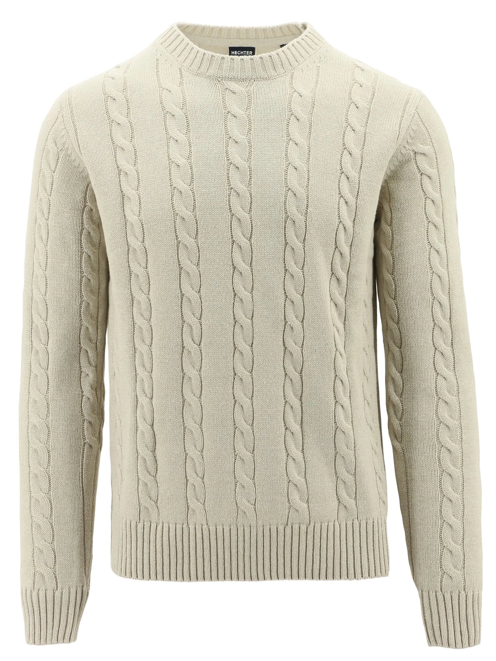 Hechter Cable Cotton Crew