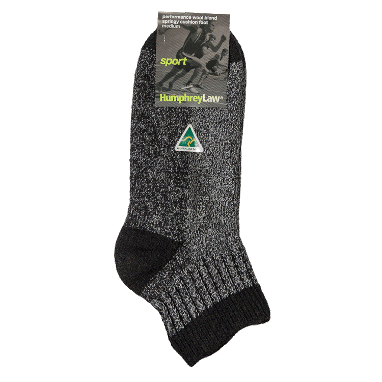 Fine Wool Cushion Sole Sports Socks