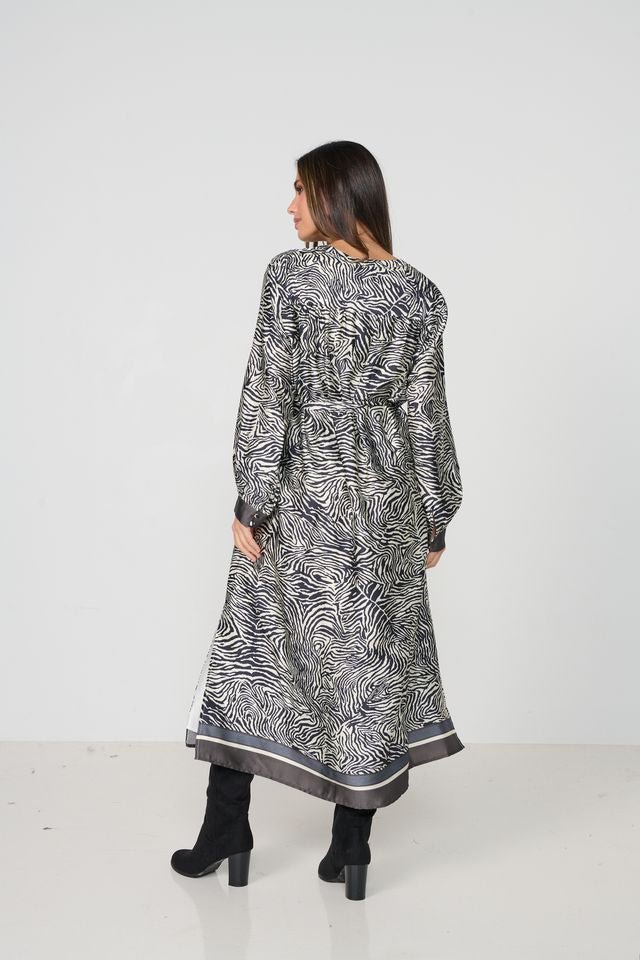 Caju Zebra Print Dress