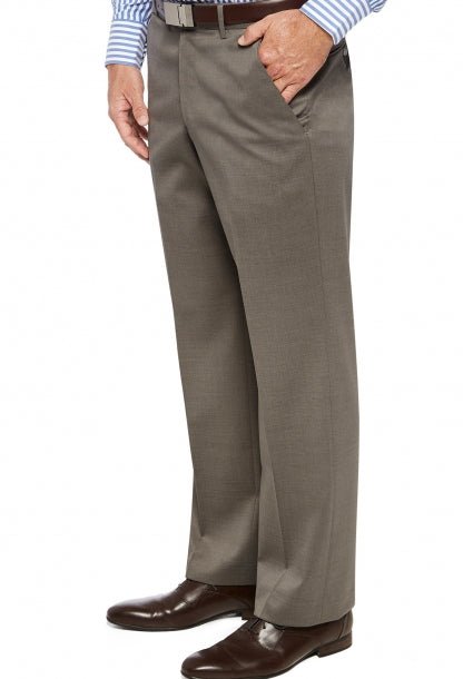 City Club Fraser PWLG Trouser Almond Plus Size