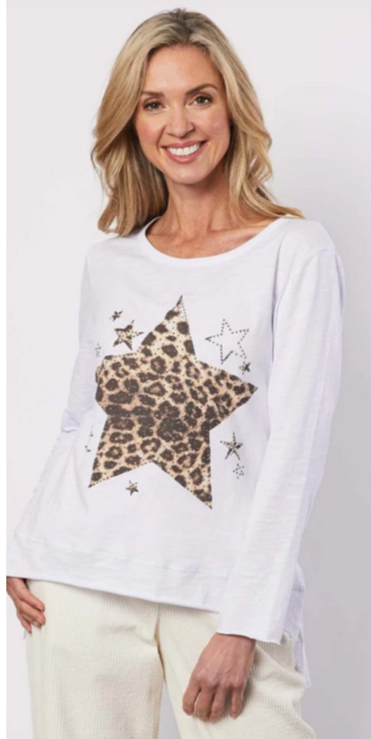 Threadz Animal Stars Long Sleeved Tee