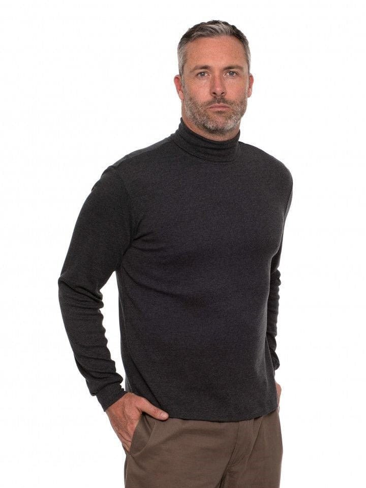 Breakaway Winterlock Roll Neck Skivvy Jet Marle