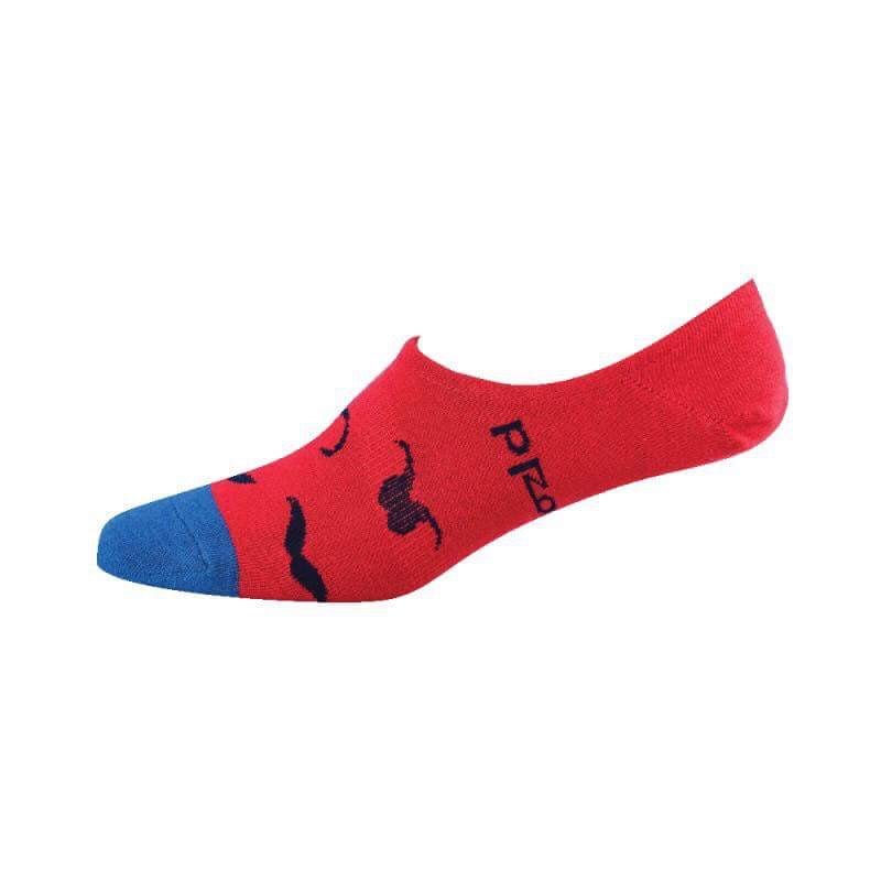 Bamboo Footlets ‘Moustache’